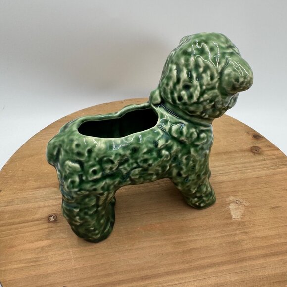 Vintage Green Cameron Clay Ceramic Lamb Planter, 1950’s - Picture 3 of 9